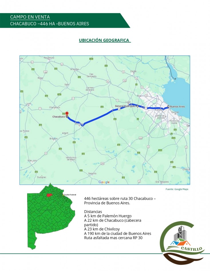 446 ha Mixtas - Chacabuco
