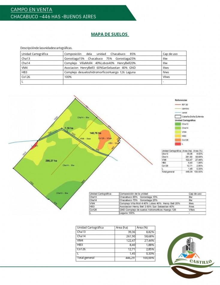 446 ha Mixtas - Chacabuco