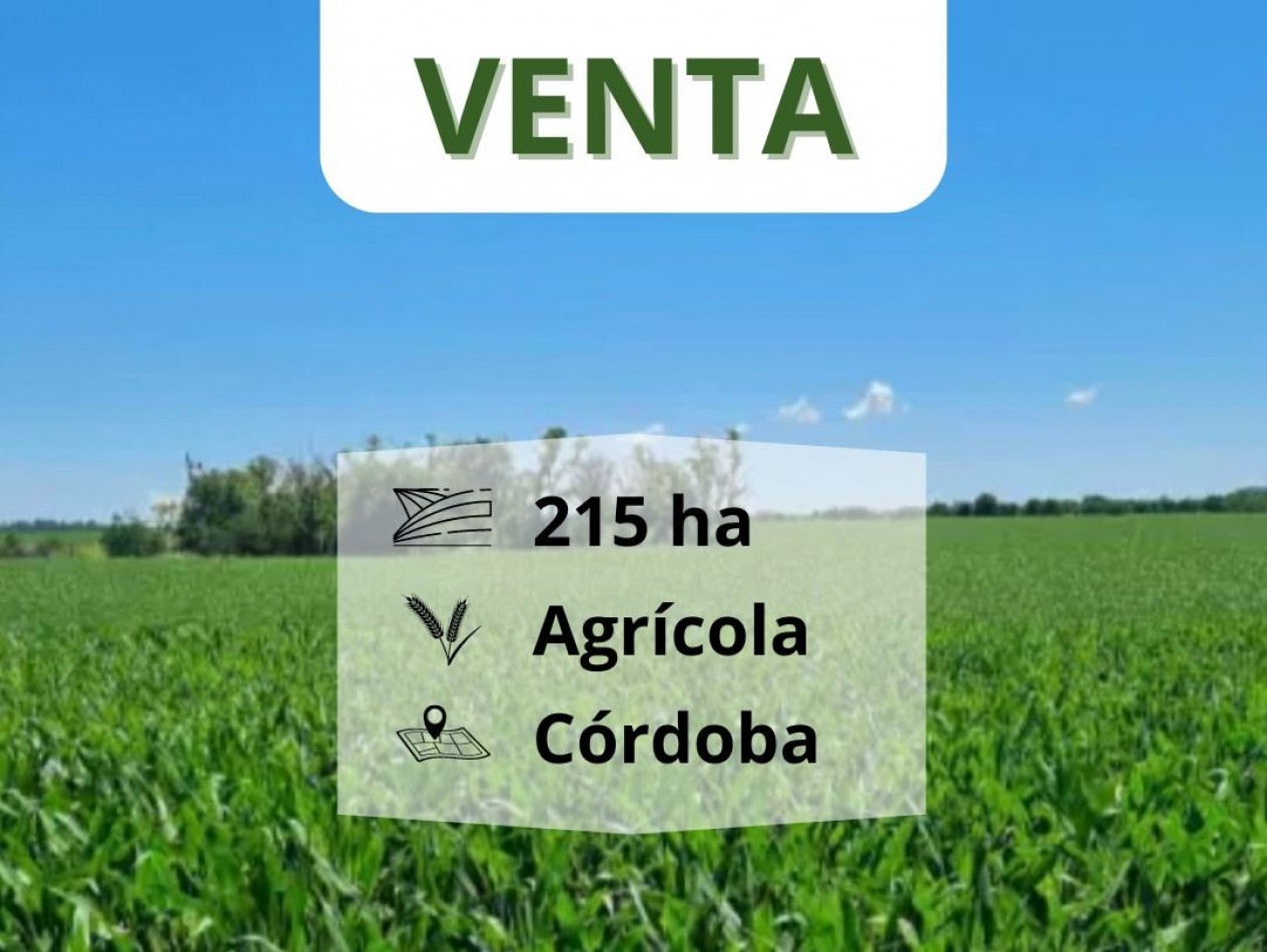 215 ha Agricolas . Cordoba