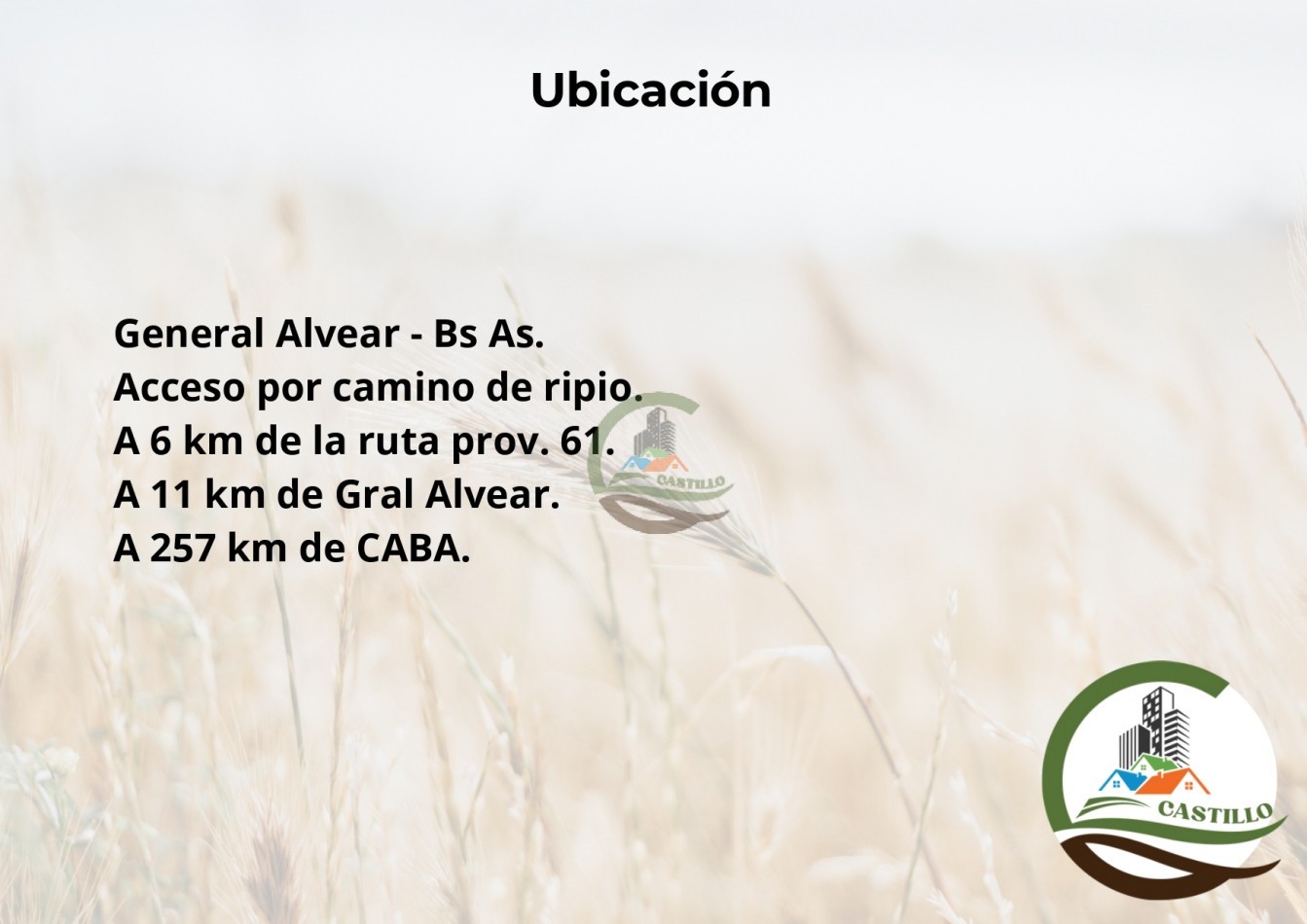 3275 ha ganaderas - general alvear