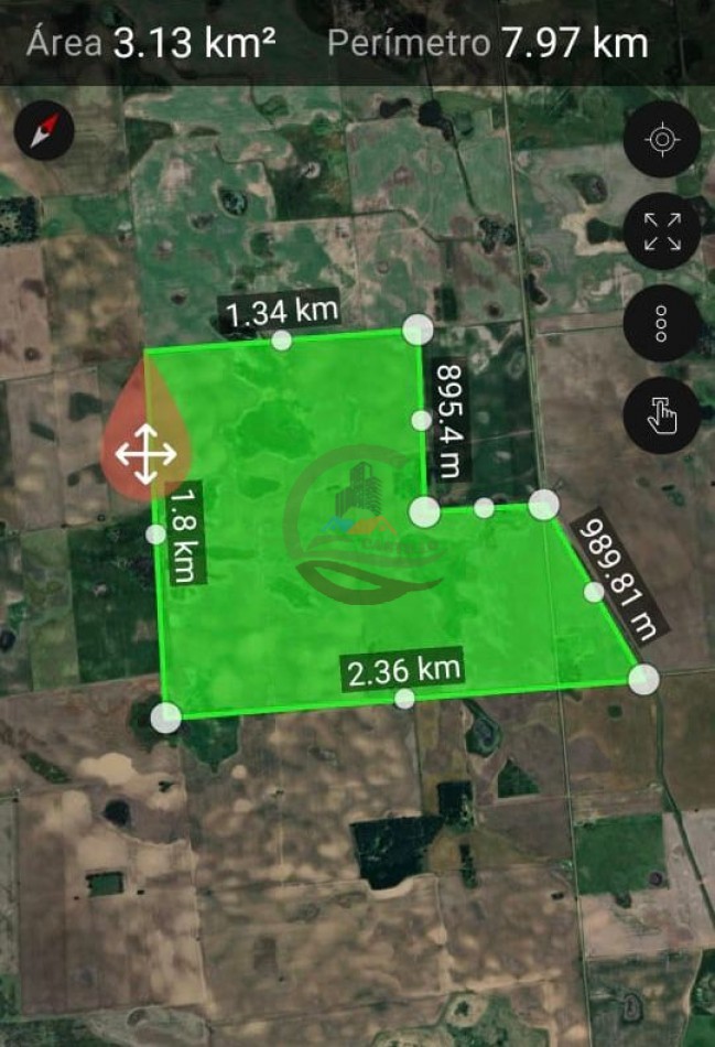 310 ha agricolas - bolivar 