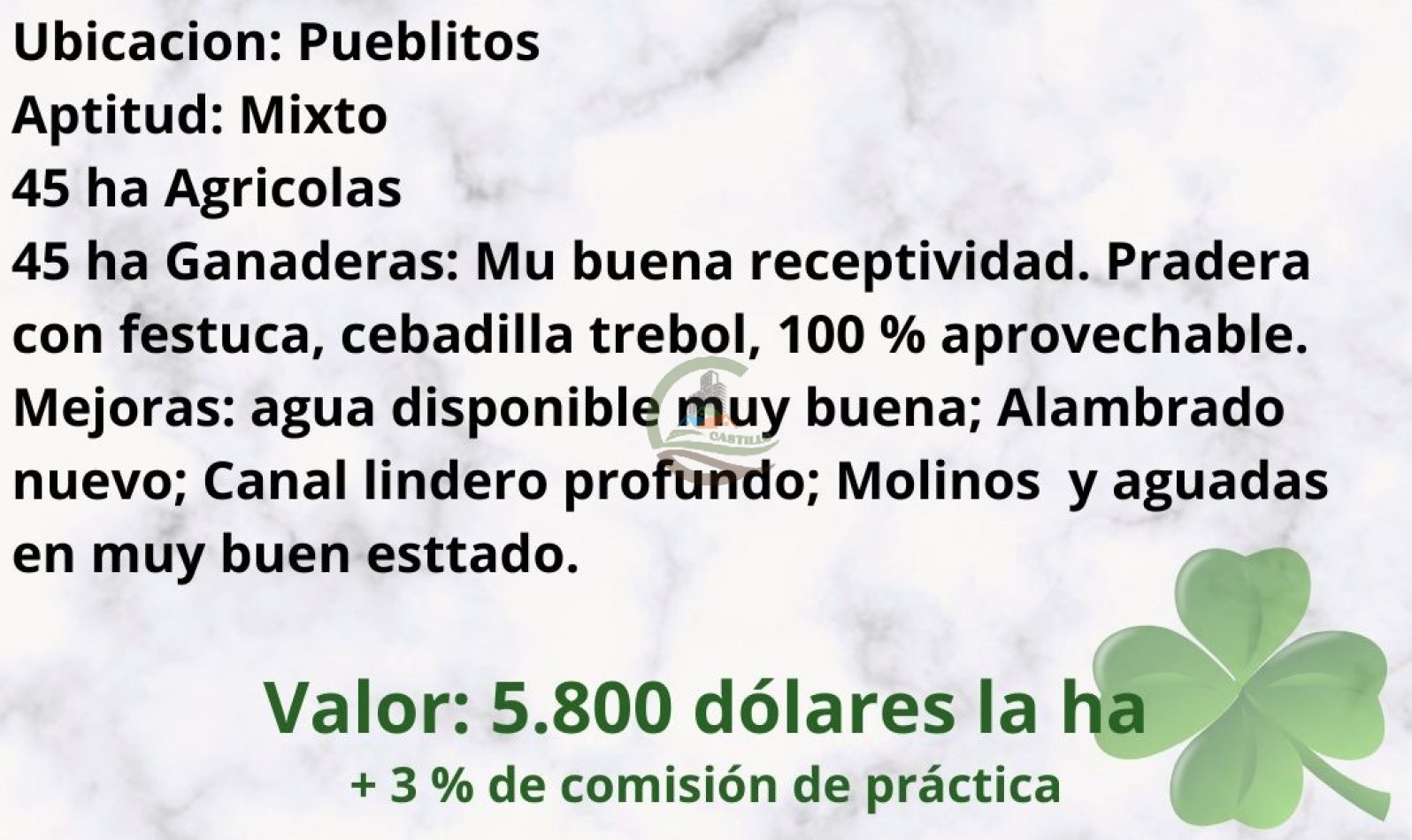 90 ha Mixtas - Pueblitos
