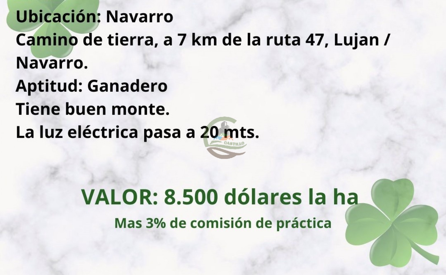 20 ha ganaderas - navarro
