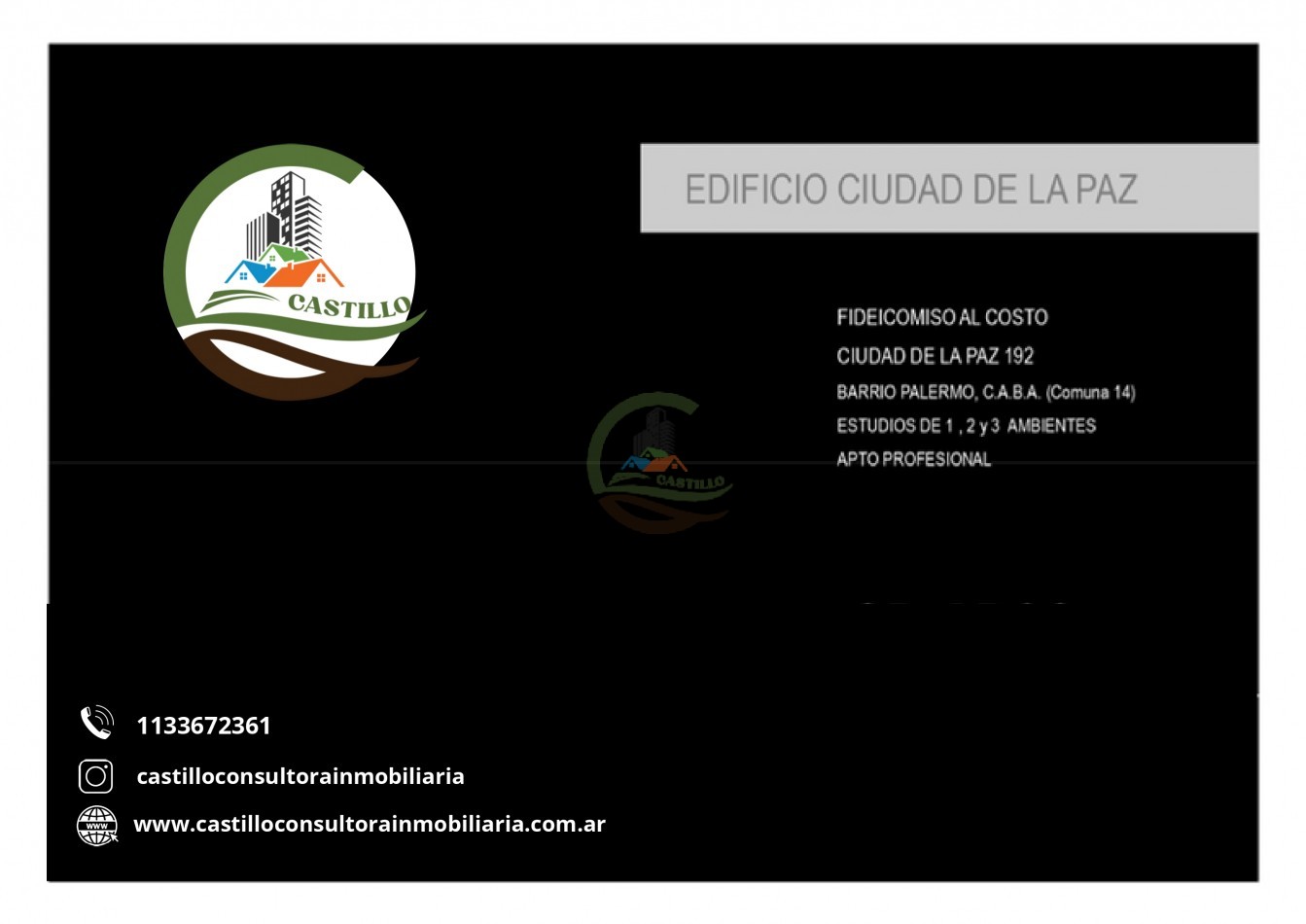 departamentos en pozo - palermo