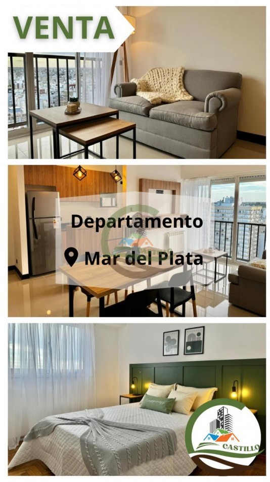 Departamento 2 amb - Mar del Plata