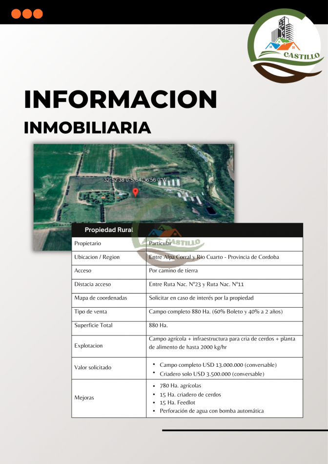 880 Agricolas - Cordoba
