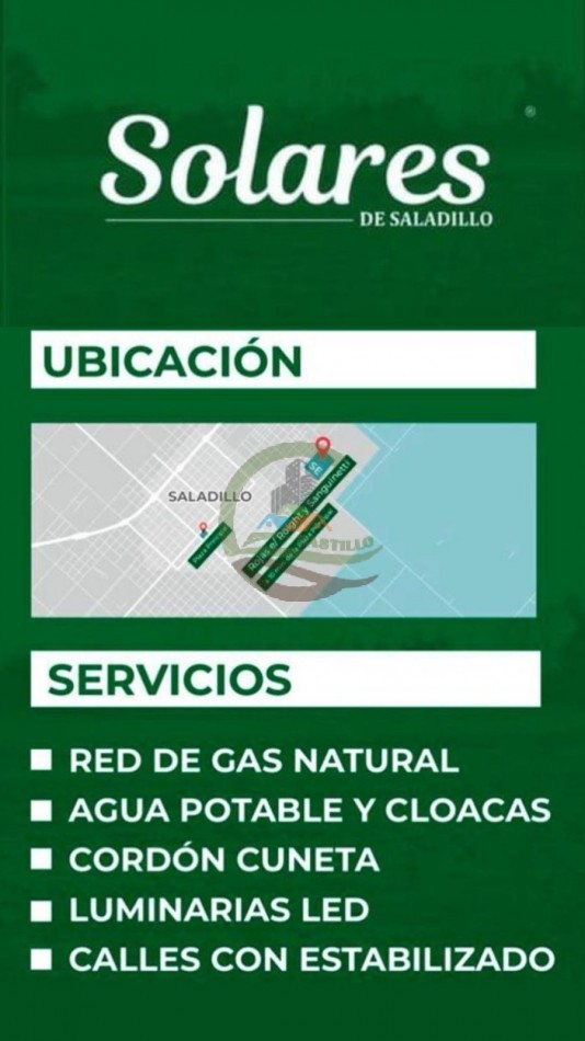 Loteo Solares de Saladillo - Saladillo
