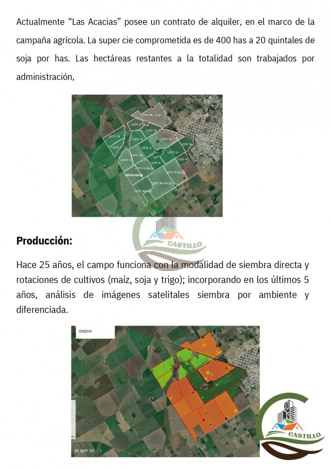 1024 ha Agricolas - Capitan Sarmiento 