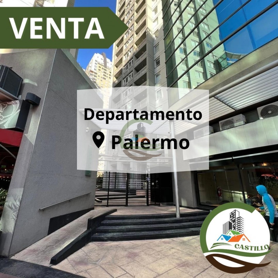 Departamento 3 ambientes con cochera en Palermo Chico