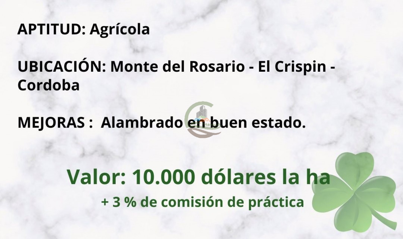 200 ha Agricolas - Cordoba 