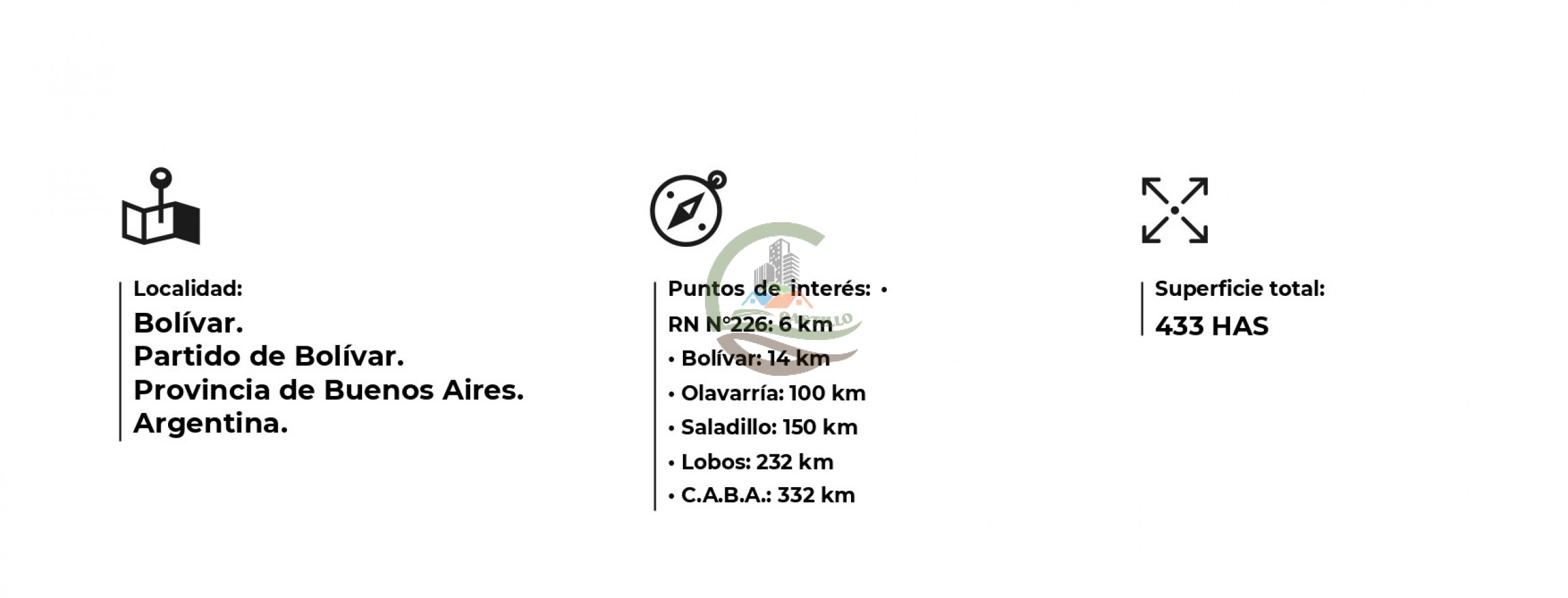 433 ha mixto - Bolivar 
