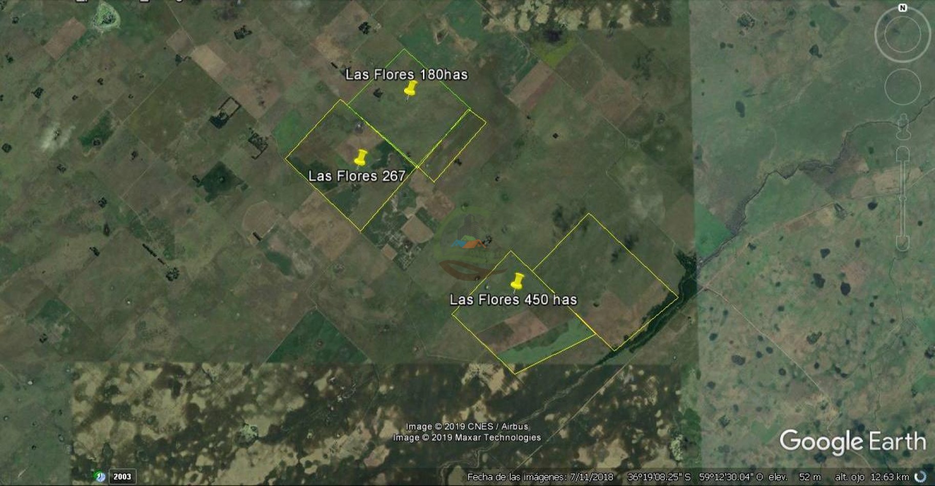 180 ha Ganadero - Las Flores