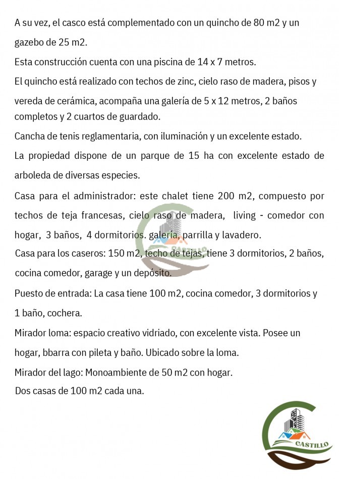 1024 ha Agricolas - Capitan Sarmiento 