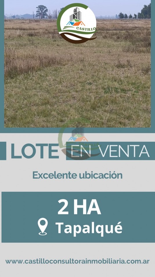 Lote 2 ha - Tapalque