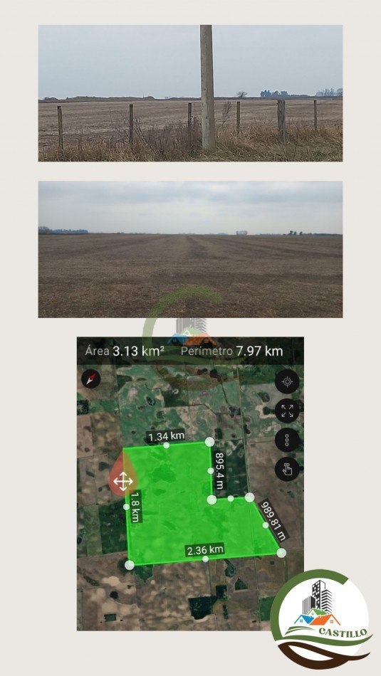 310 ha agricolas - bolivar 