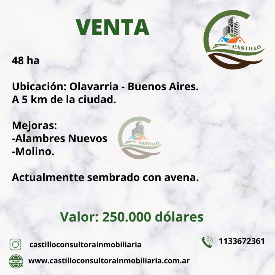 48 ha mixto - Olavarria