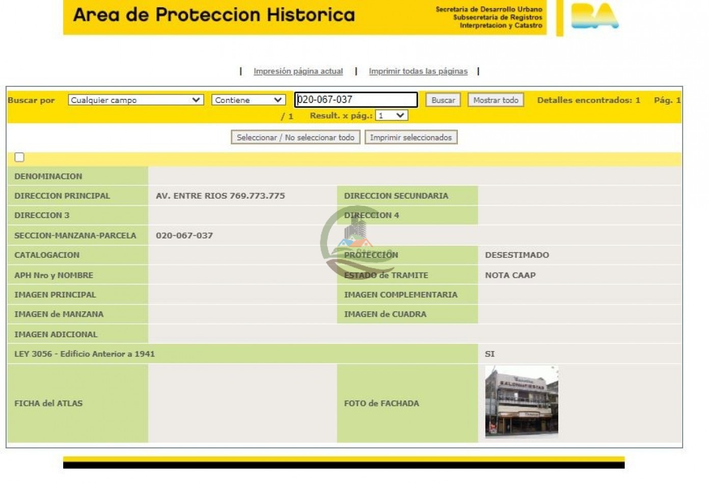 Lote con prefactibilidad Balvanera