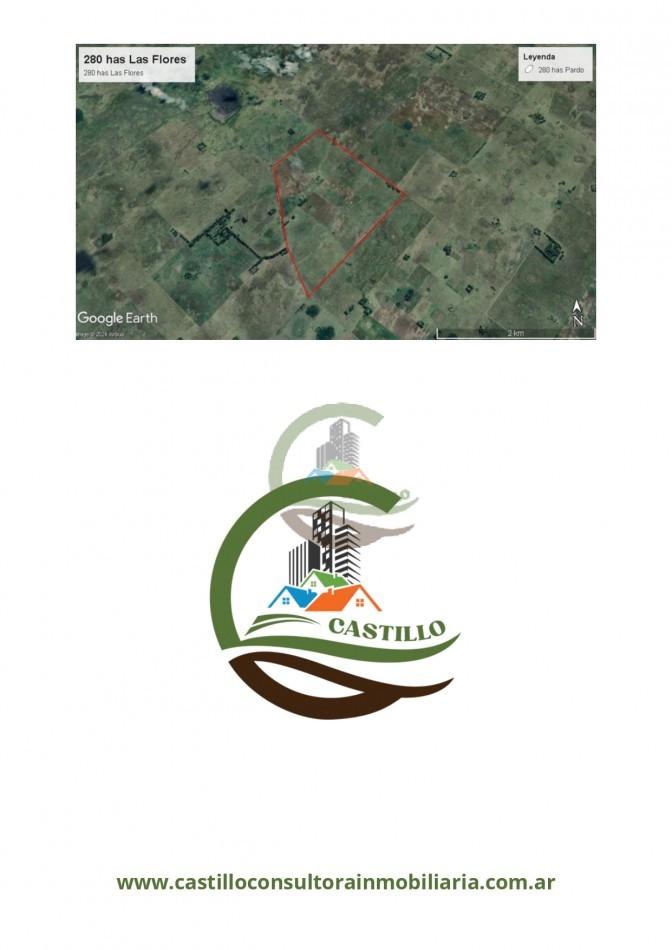 280 ha ganadero - las flores