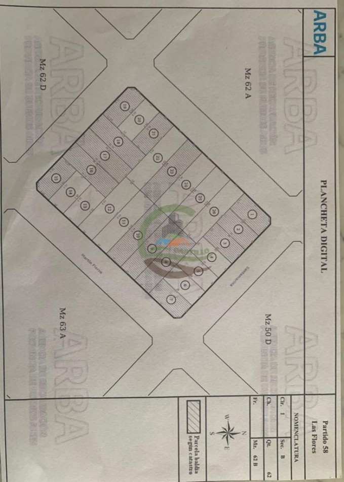 Lote 12 x 25 - Las FLores