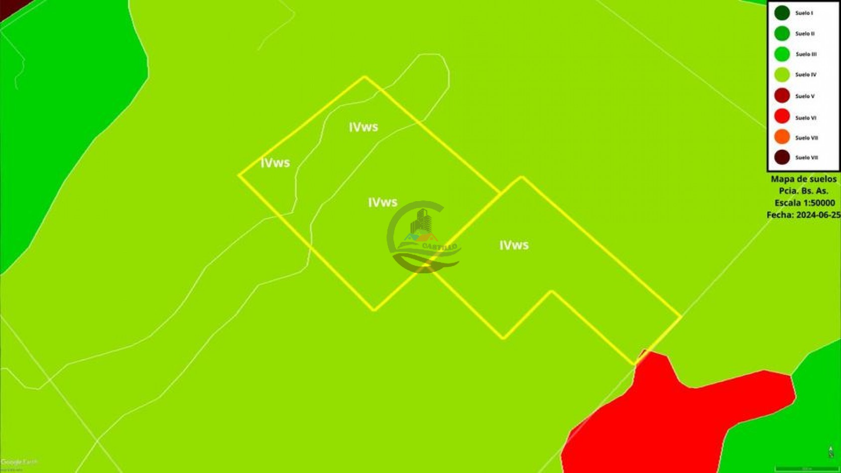 159 Ha Agricolas - Pehuajo - Mones Cazon