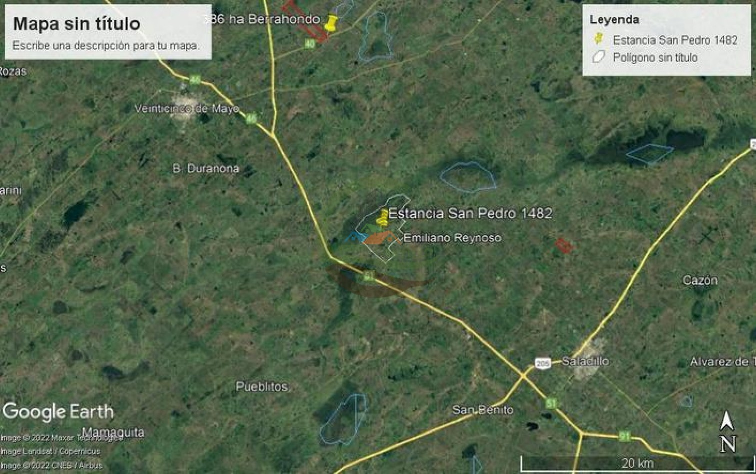 1180 ha  mixtas- Saladillo