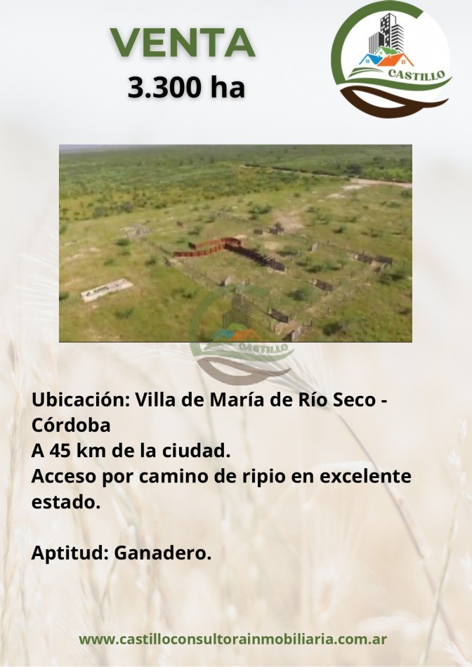 3300 ha ganaderas - cordoba  