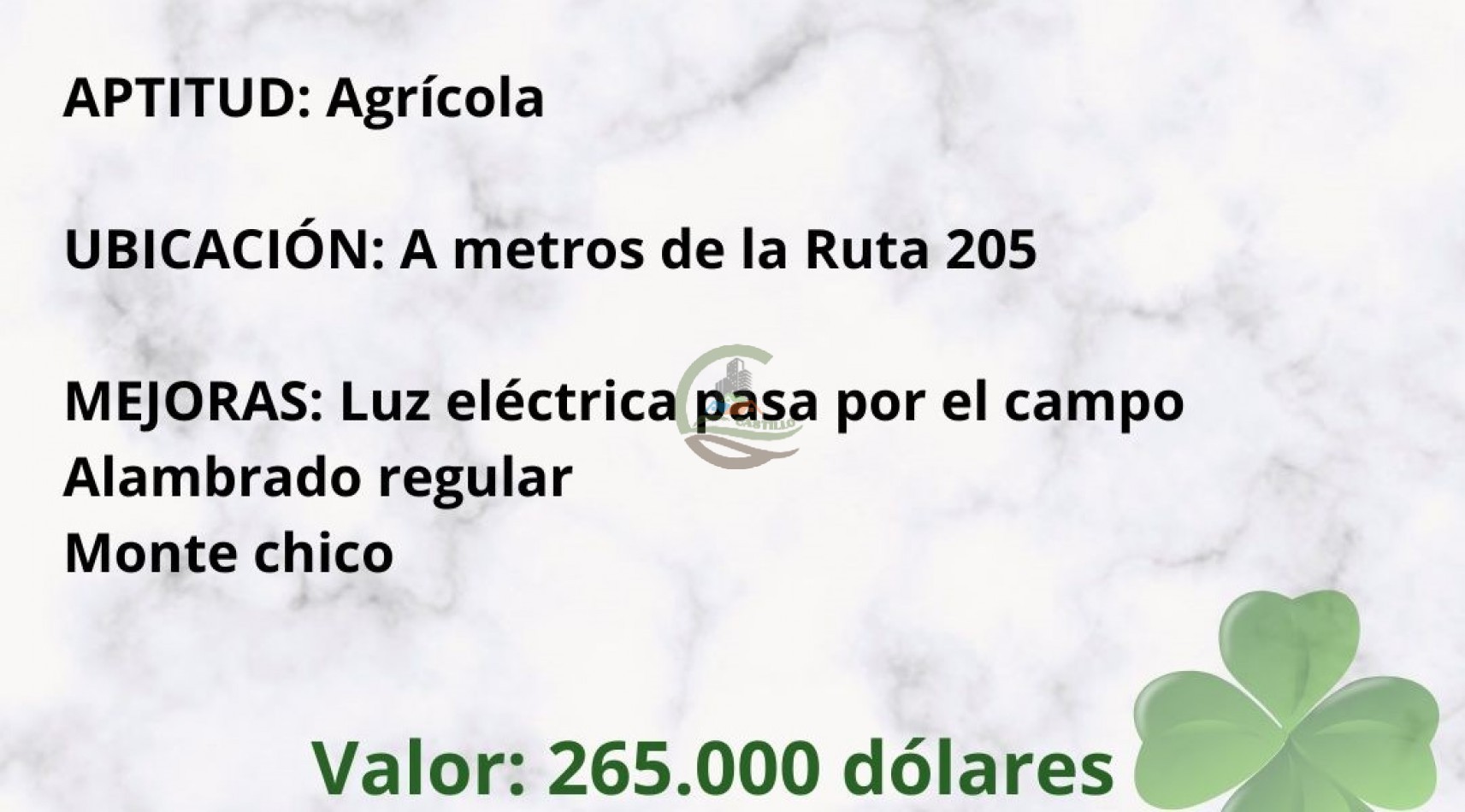 15 ha Agricolas - Cañuelas