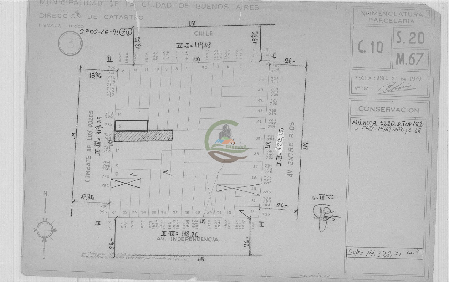 Lote con prefactibilidad Balvanera