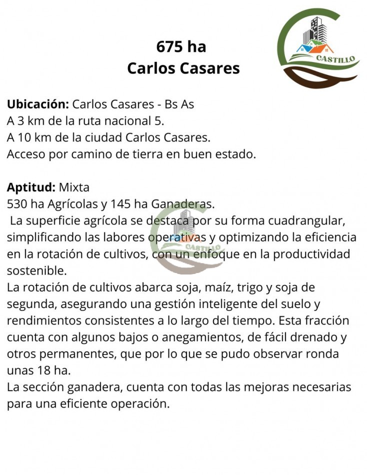 675 ha Mixtas - Carlos Casares