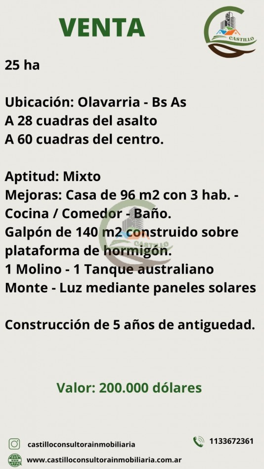 25 ha Mixto - Olavarria 