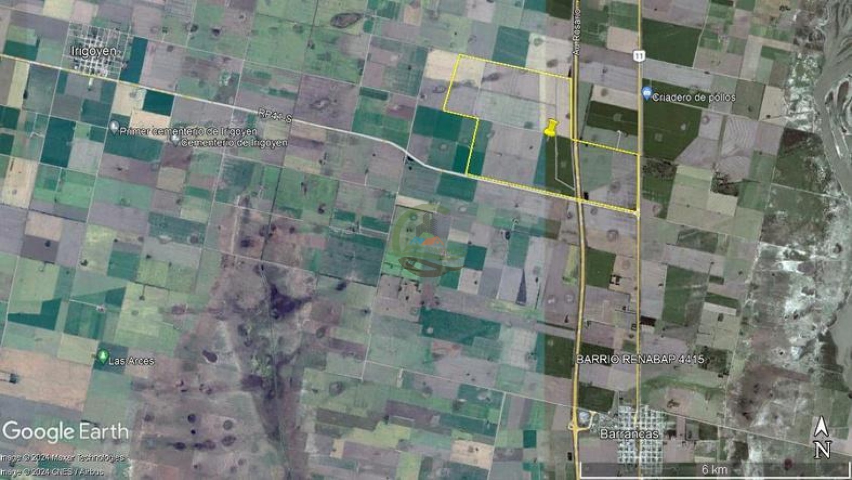 830 ha - Agricolas - Santa fe