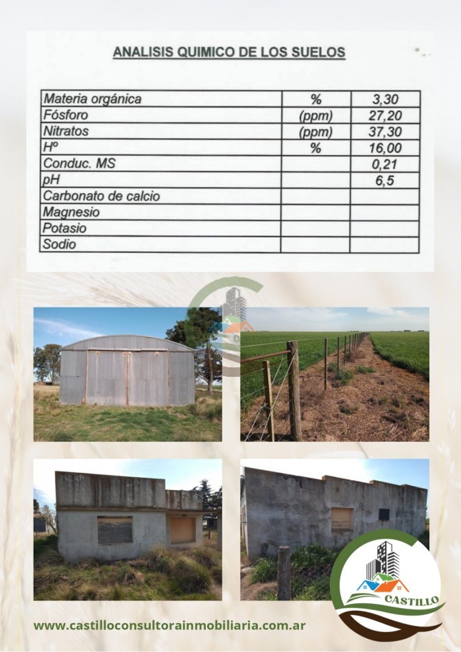 930 ha agricolas - bordenave