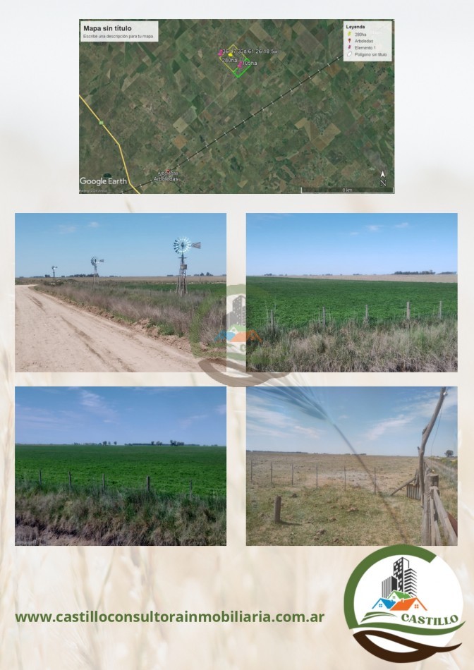 280 ha agricolas - daireaux