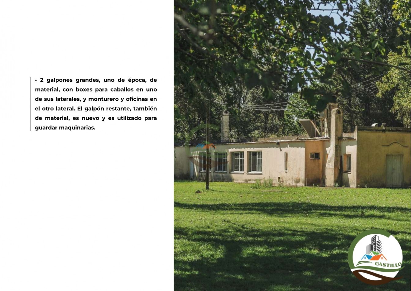 352 ha Estancia Martin FIerro (de Jose Hernandez) - Capilla del Señor