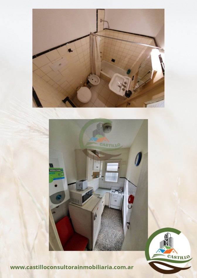departamento 36 m2 - mar del plata
