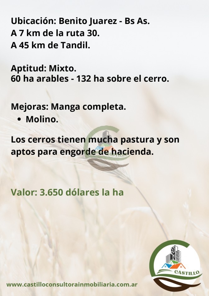 192 ha mixto - benito juarez