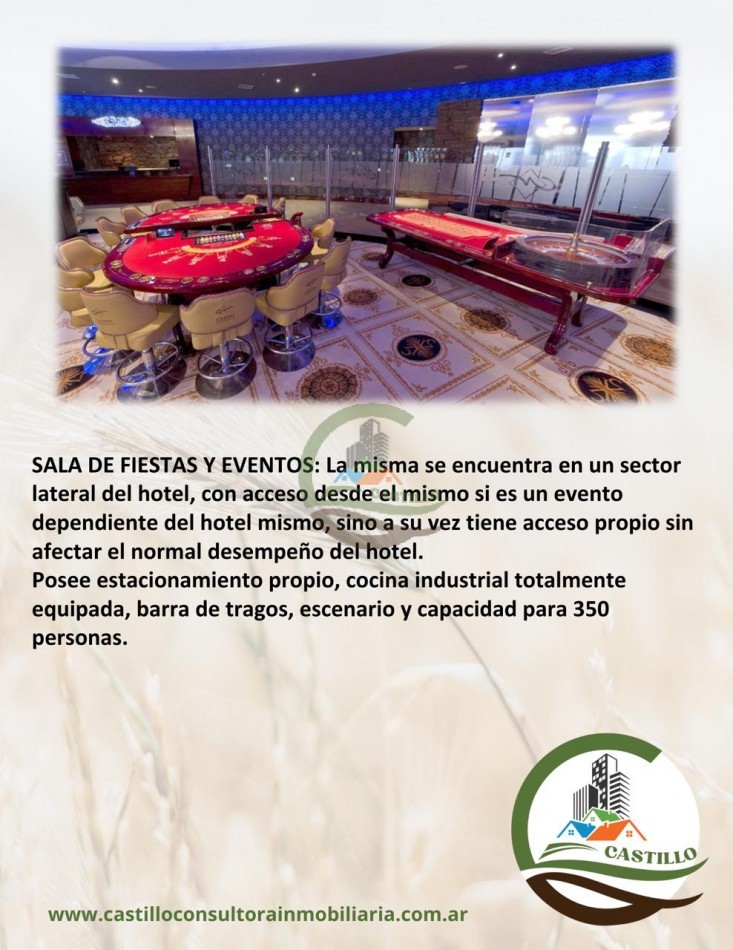 Hotel 4 estrellas y casino - Mendoza - ruta del vino