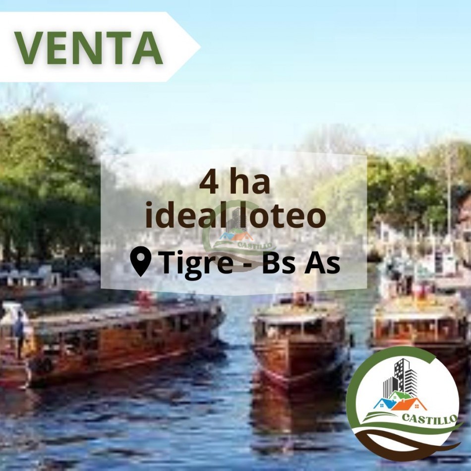 4 ha Desarrollo - Tigre