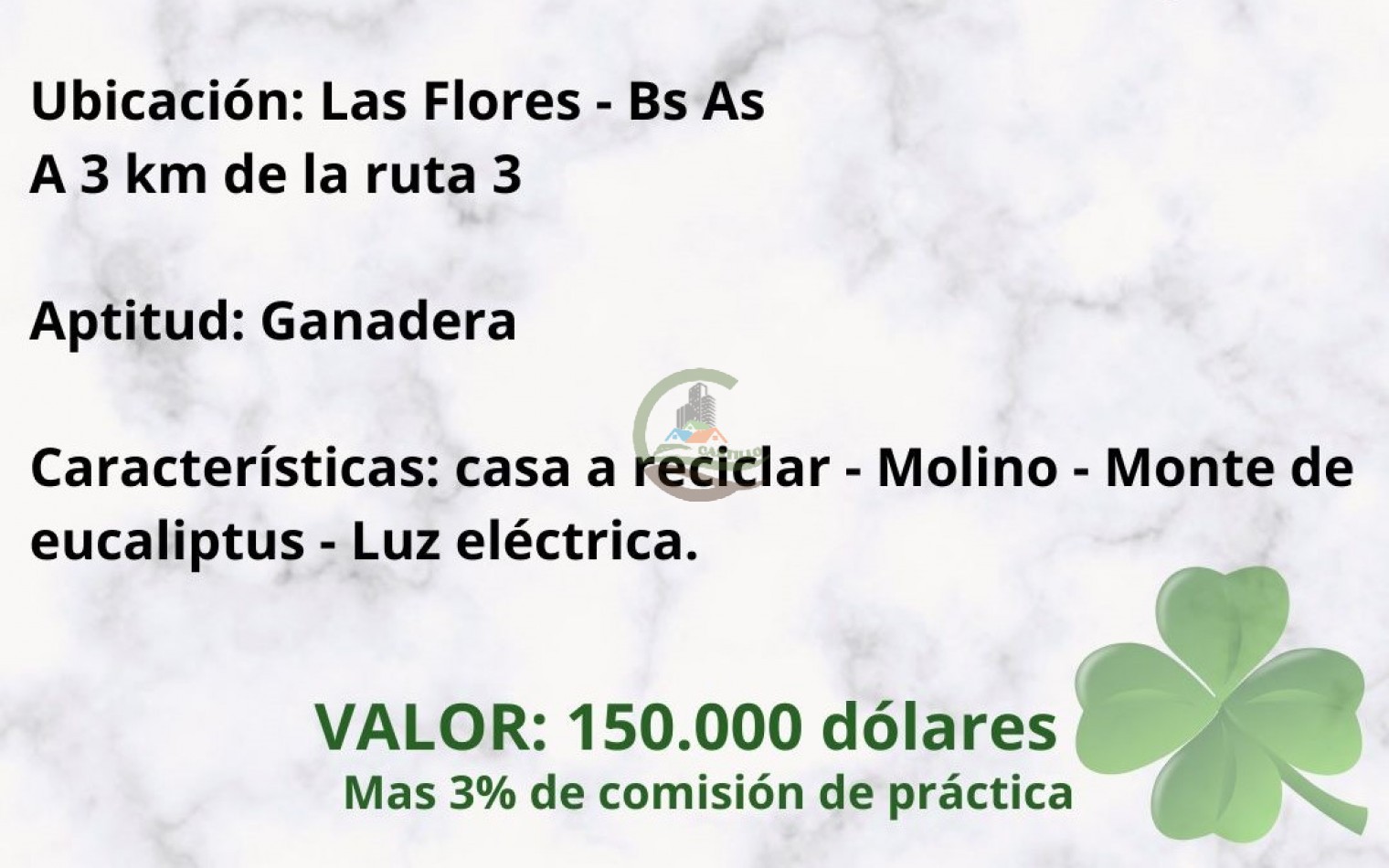10 ha ganadera - las flores
