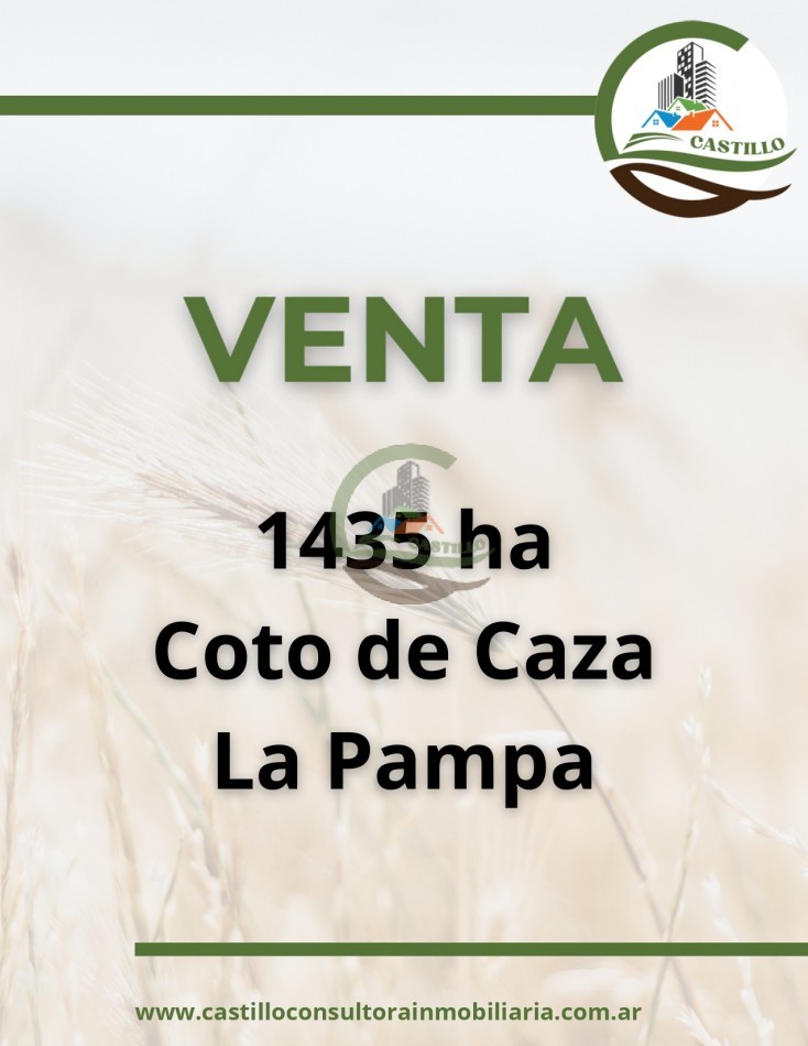 1435 ha coto de caza - la pampa