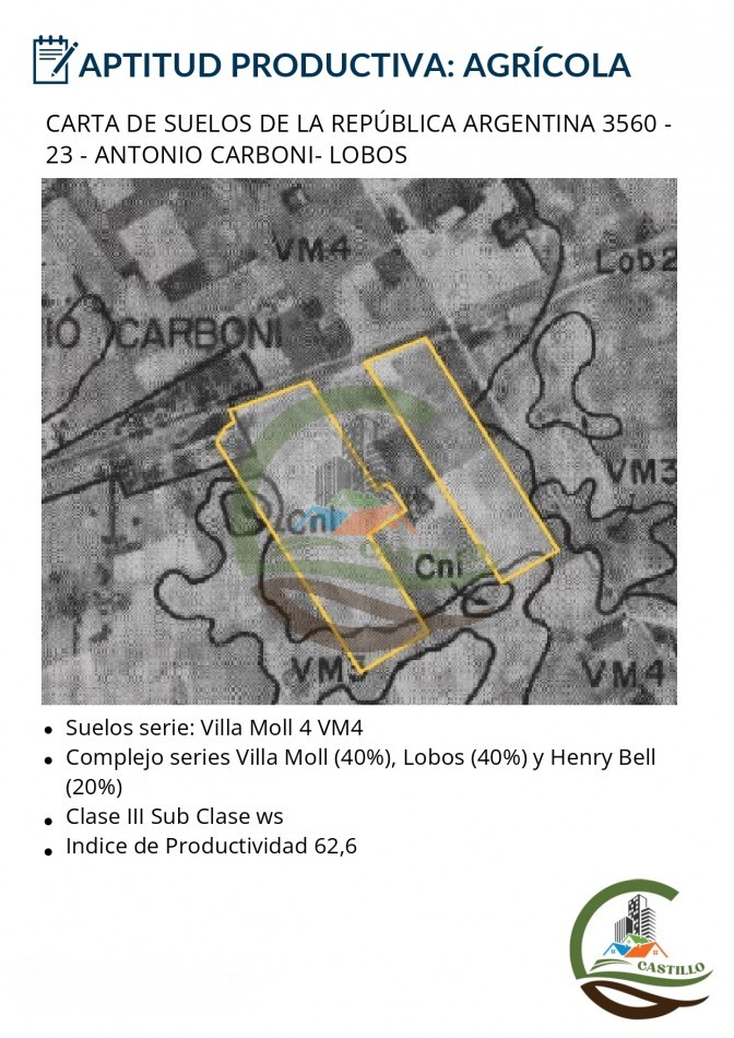 94.5 ha Agricolas - Lobos