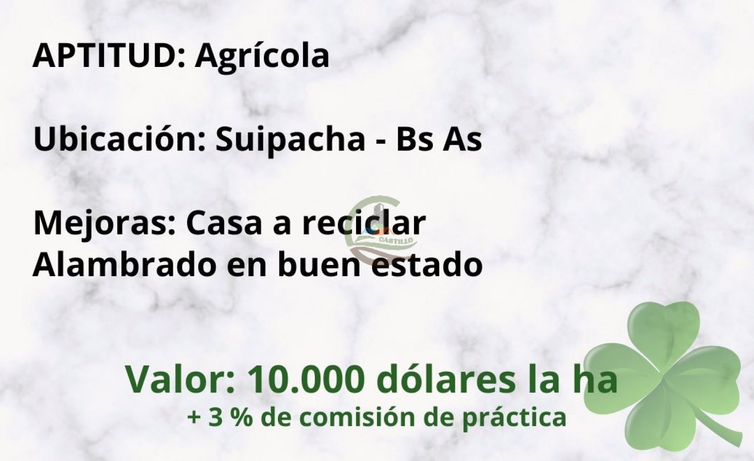 56 ha Agricola - Suipacha