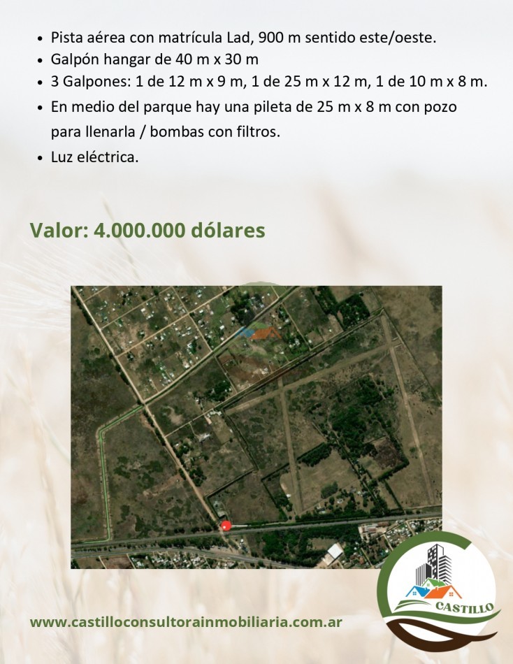 92 ha agricolas - san vicente