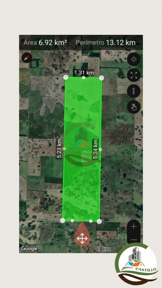 697 ha agricolas - bolivar