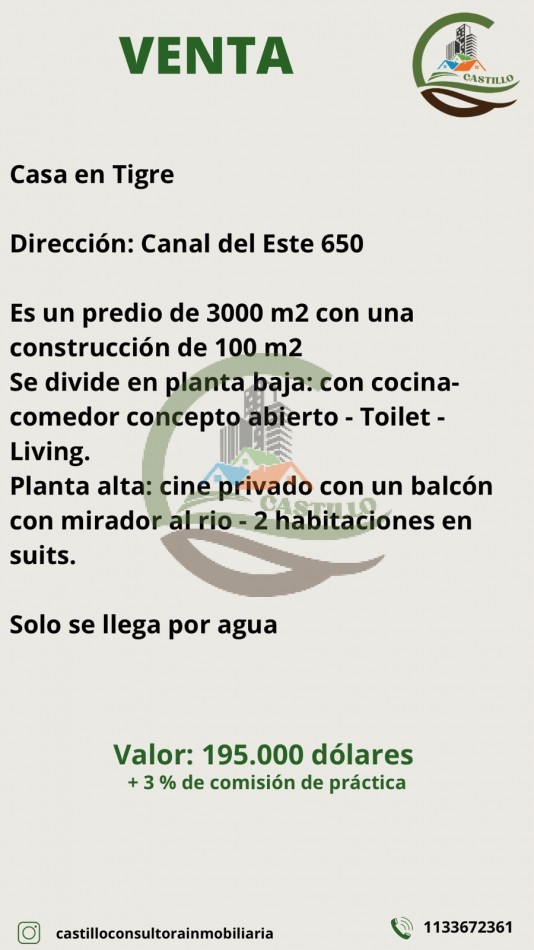 Casa en Tigre 