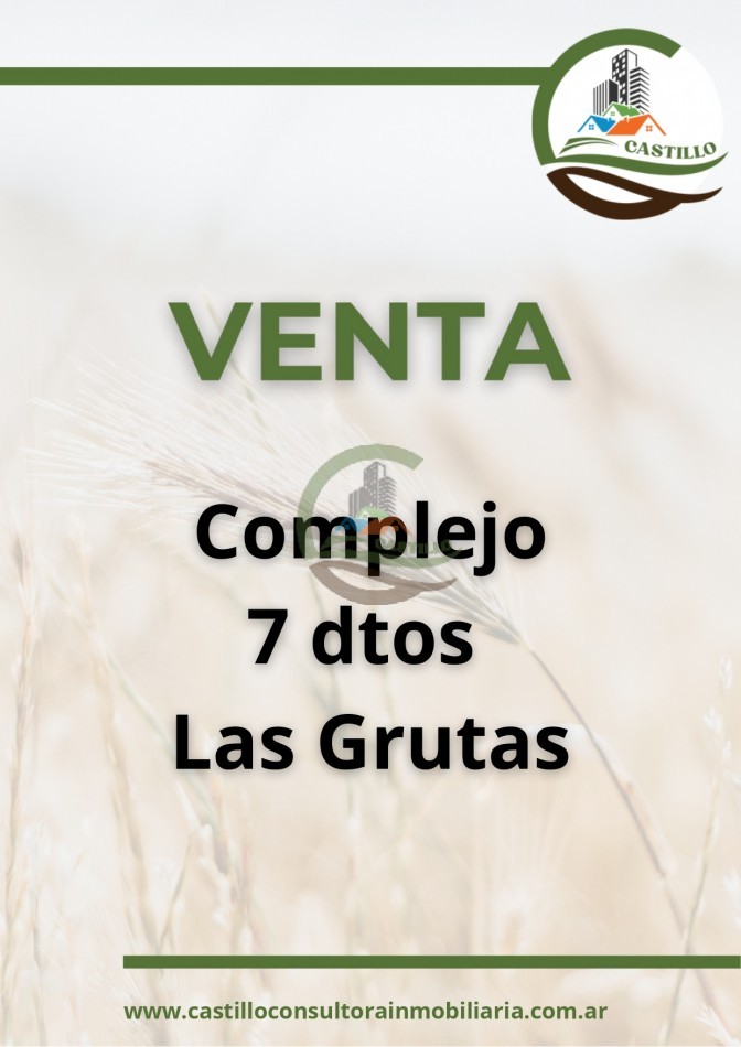 Complejos de 7 departamentos - las grutas