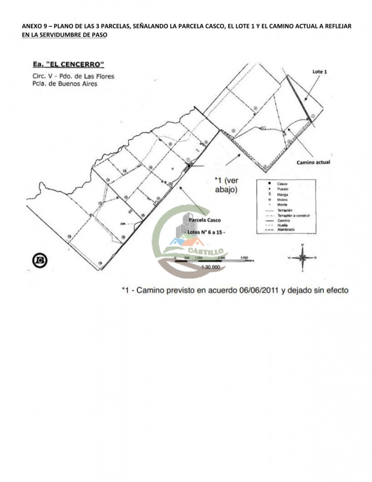 1184 ha Ganadero - Las Flores