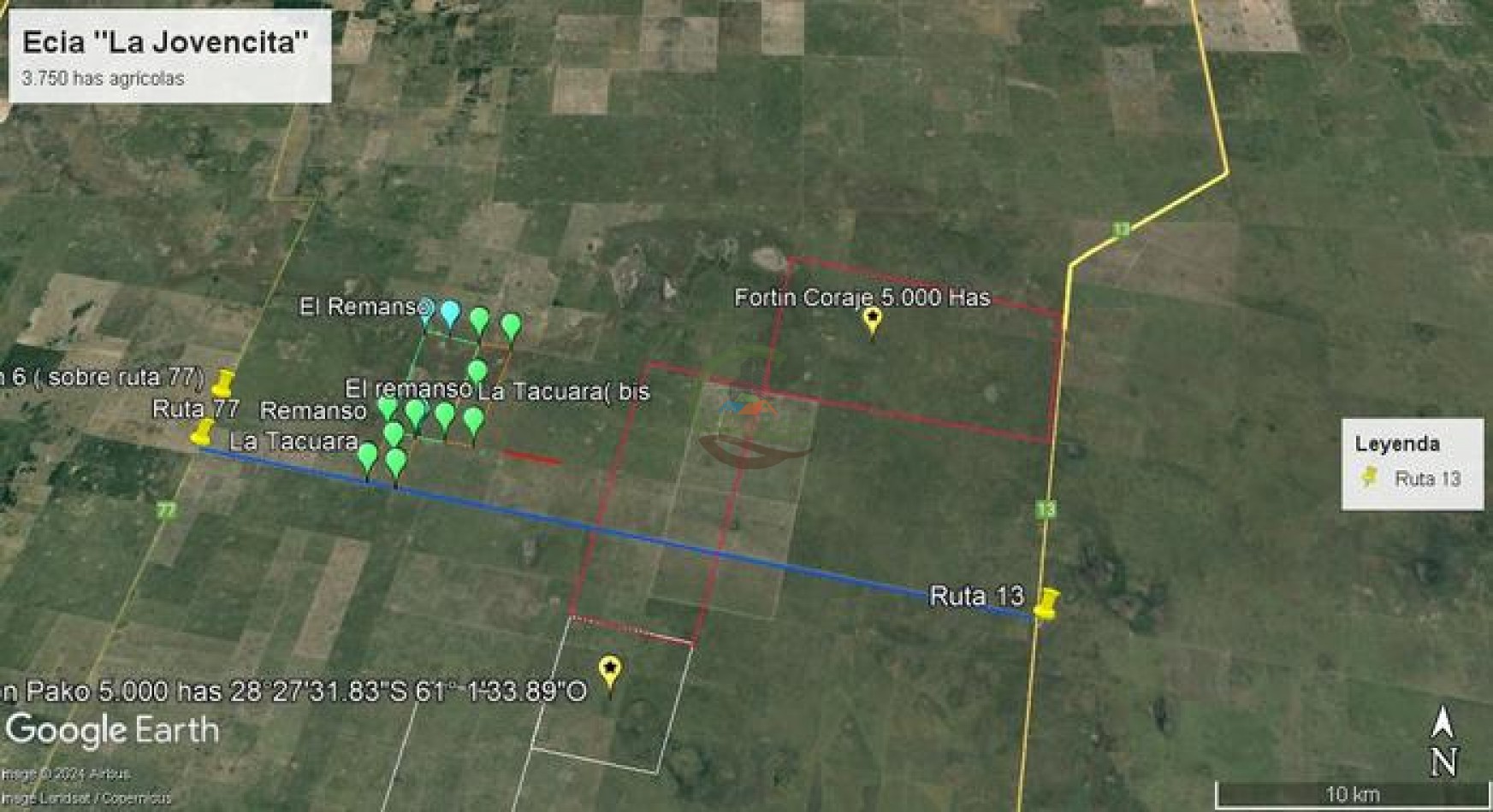 3750 Ha Agricolas - Gato Colorado - Santa Fe
