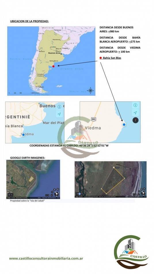 294 ha ganadero - bahia san blas