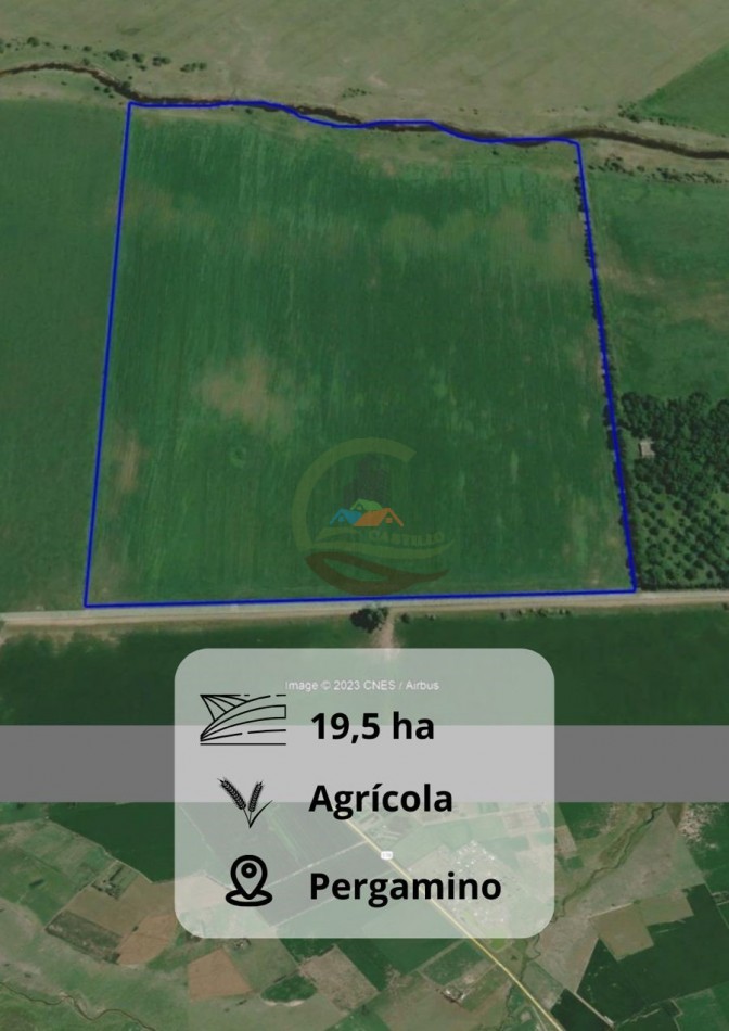 19,5 ha agricolas - pergamino